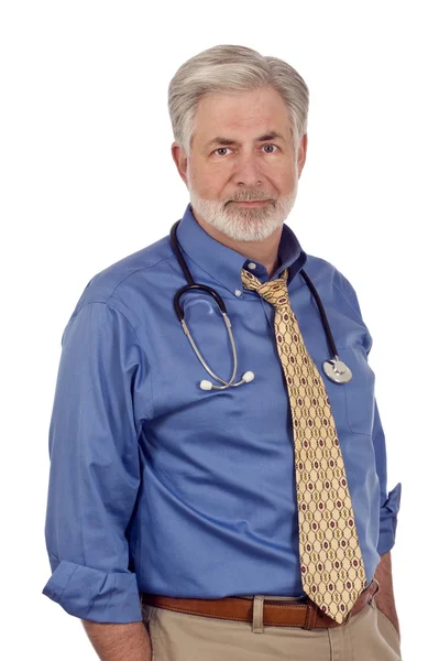 Experienced Doctor Dressed Casual — Stock Photo, Image
