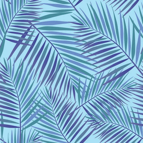 Palm tropikal yaprak seamless modeli.