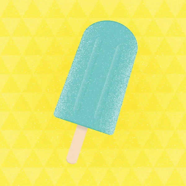 Fond triangulaire vecteur avec glace . — Image vectorielle