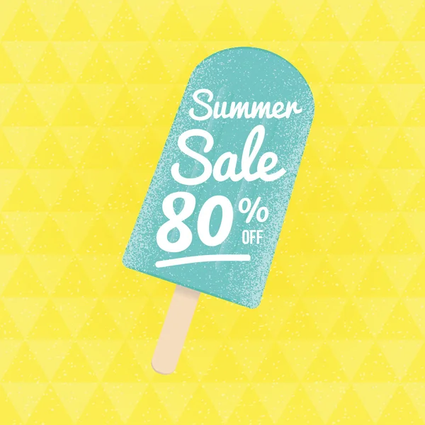 Summer Sale 80 procent off. — Wektor stockowy