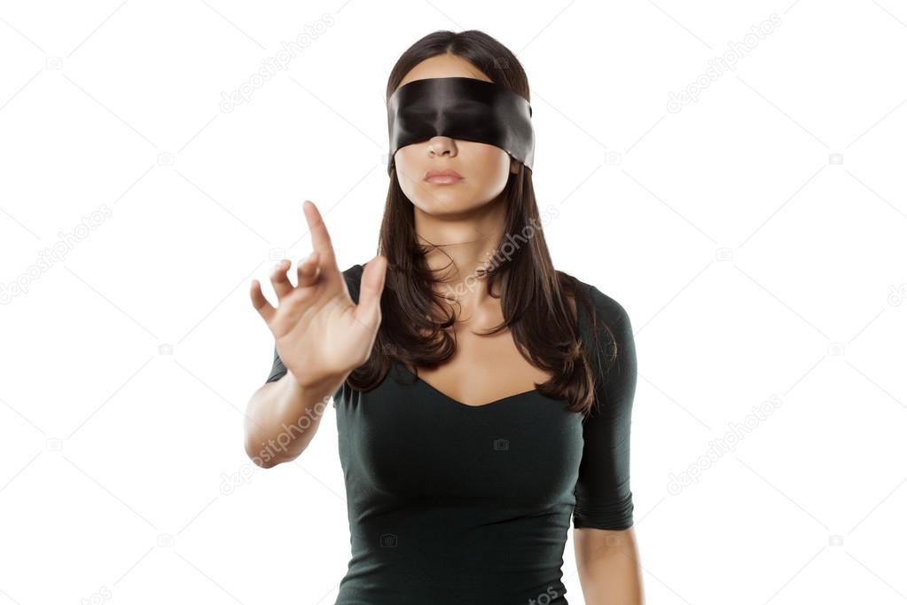 196 Blindfolded Women Stock Photos - Free & Royalty-Free Stock