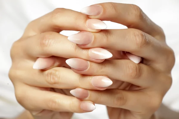 Nice manicured nails — Stock Photo, Image