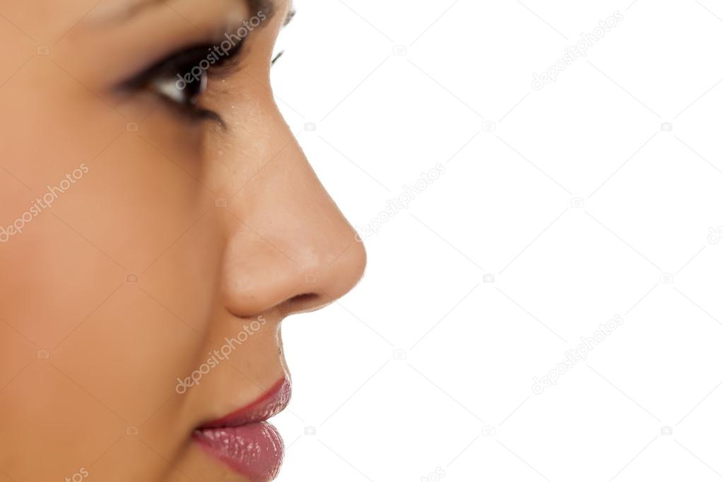 Profile of a female nose &#8212; Stock Photo © VGeorgiev #112393292