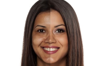 önce ve sonra makyaj