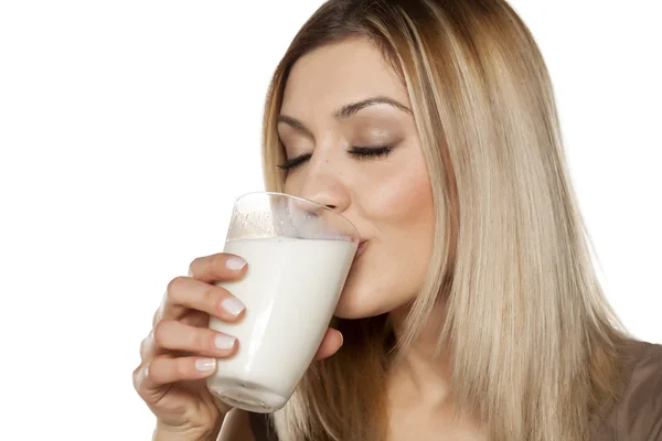 Me encanta la leche — Foto de Stock