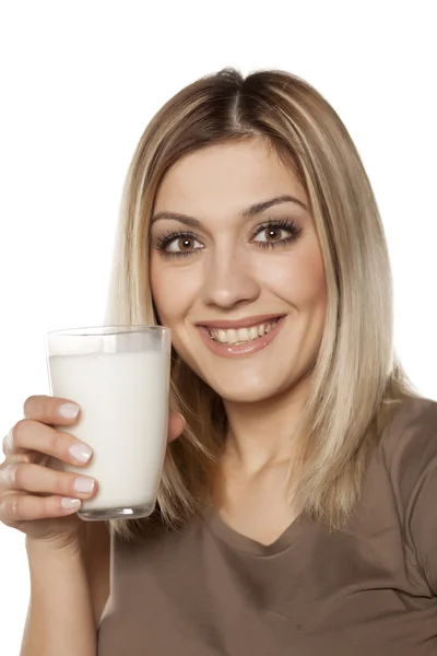 Ich liebe Milch — Stockfoto