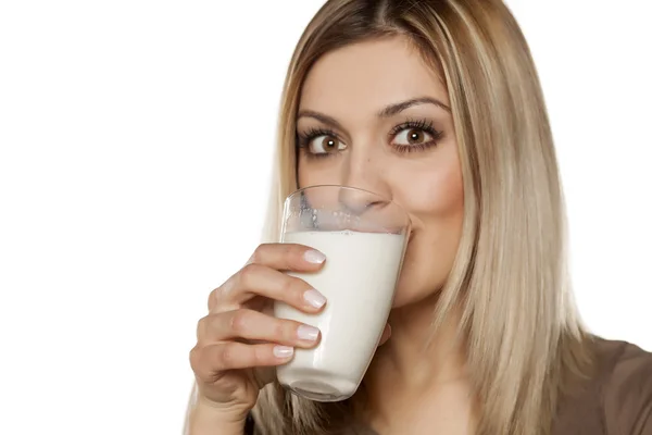 Me encanta la leche — Foto de Stock