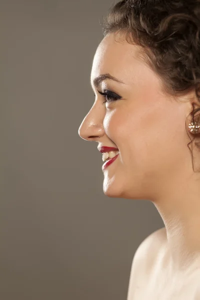 Profile of a woman — Stock Photo, Image