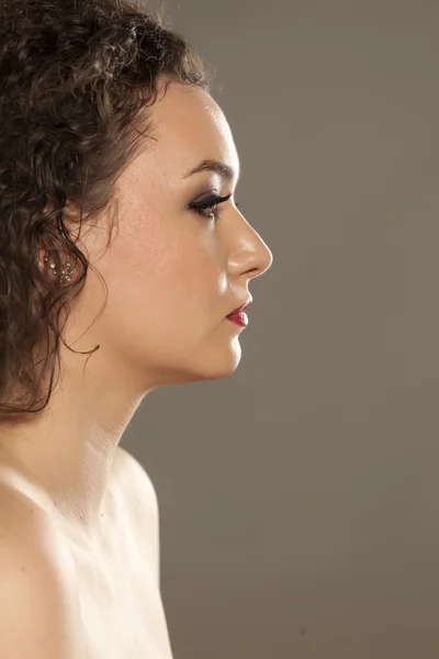 profile of a woman