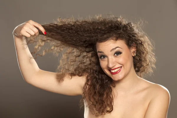 I love my hair — Stock Photo, Image