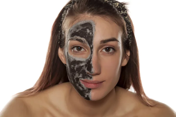 Skincare - face mask — Stock Photo, Image