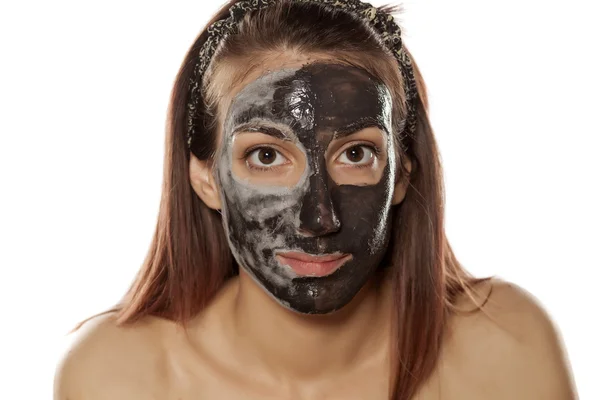 Soins de la peau - masque facial — Photo