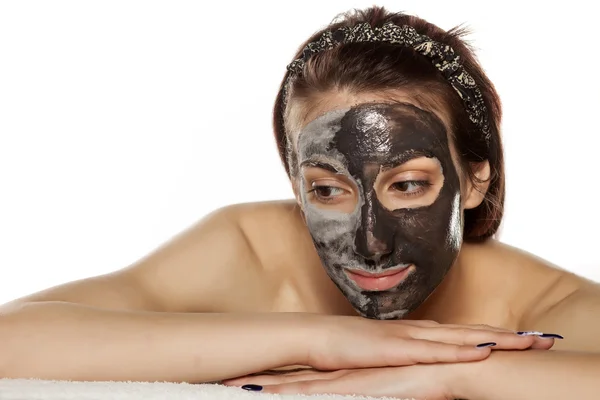 Skincare - maschera viso — Foto Stock