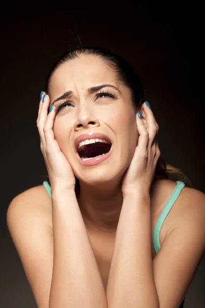 Weeping women — Stock Photo, Image