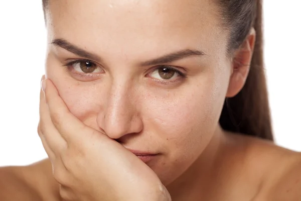 Mujer decepcionada — Foto de Stock