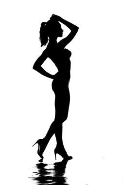 Kadının siluet