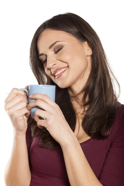 Koffie in de ochtend — Stockfoto