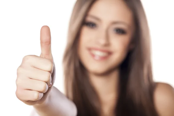 Thumb up — Stock Photo, Image