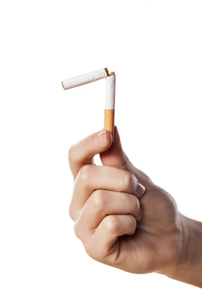 Broken cigarette — Stock Photo, Image