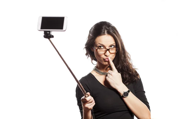Selfie stick — Stock Photo, Image