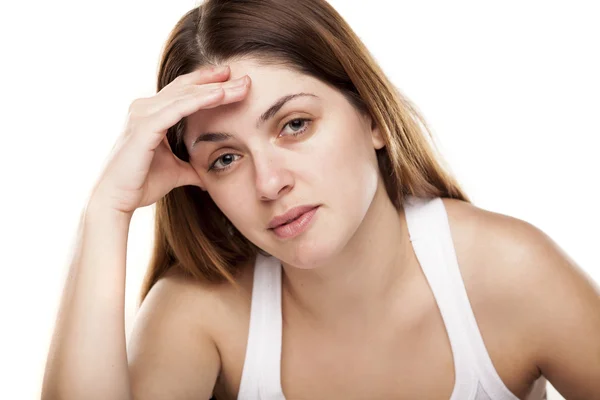 Mujer cansada —  Fotos de Stock