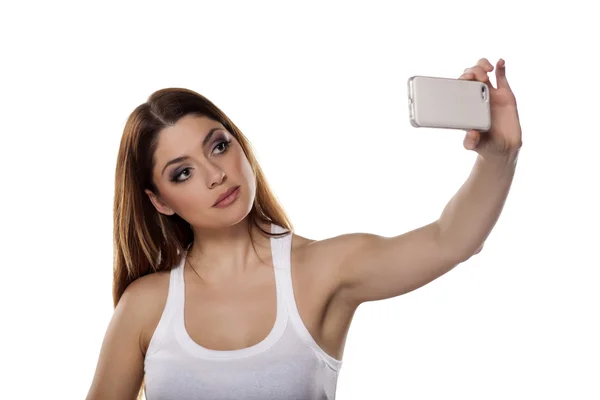 Selfie — Fotografie, imagine de stoc