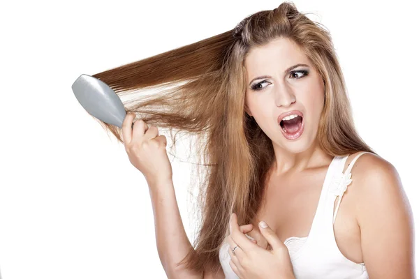 Hair problemen — Stockfoto