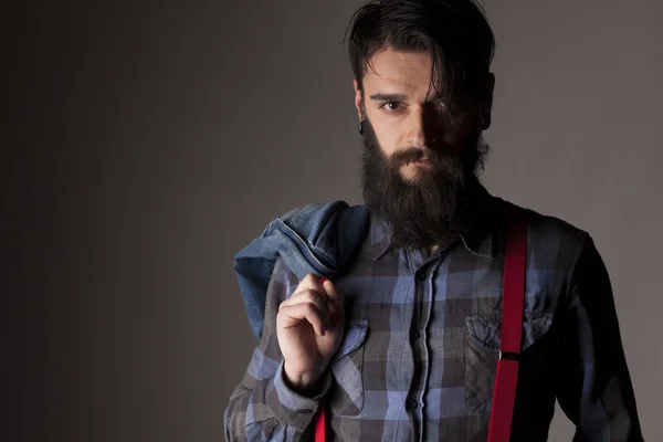 Hombre con barba — Foto de Stock