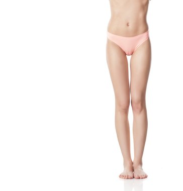 bacakları ve külot