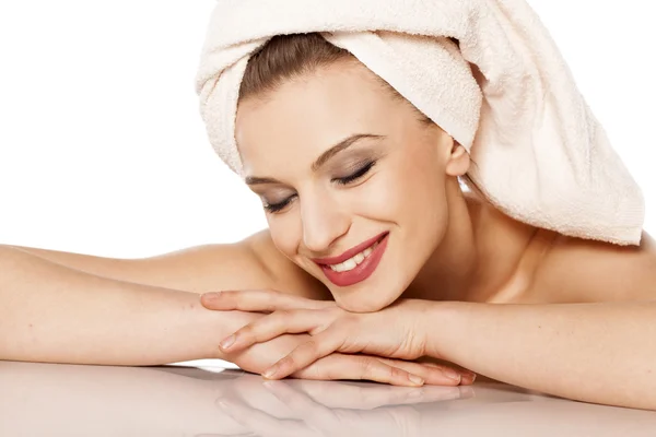 I enjoy spa — Stock Photo, Image