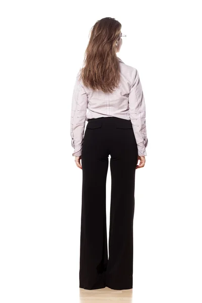 Business woman from behind — Stock Photo, Image