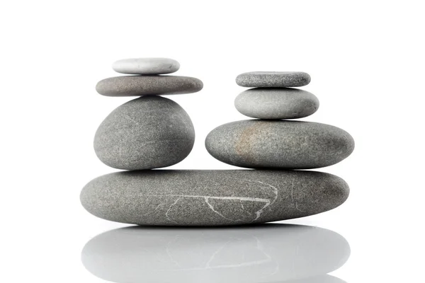 Montón equilibrado de piedras — Foto de Stock
