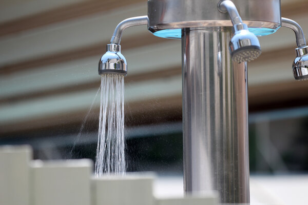 пляж душ в отеле
