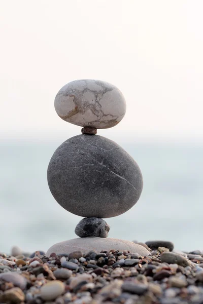 Στοίβα πέτρες ισορροπημένη — Φωτογραφία Αρχείου