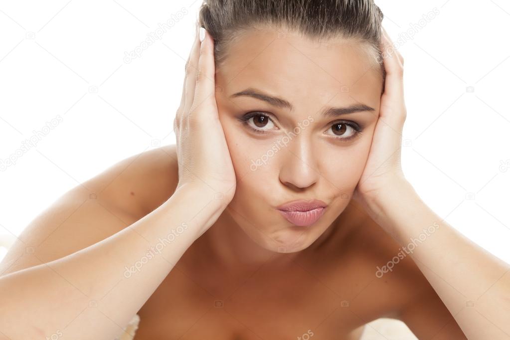 mujer insatisfecha busca