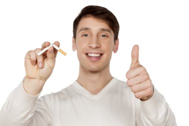 Sigarayı bıraktım