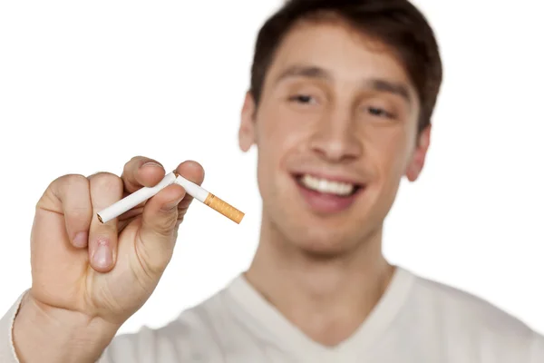 Deixei de fumar — Fotografia de Stock
