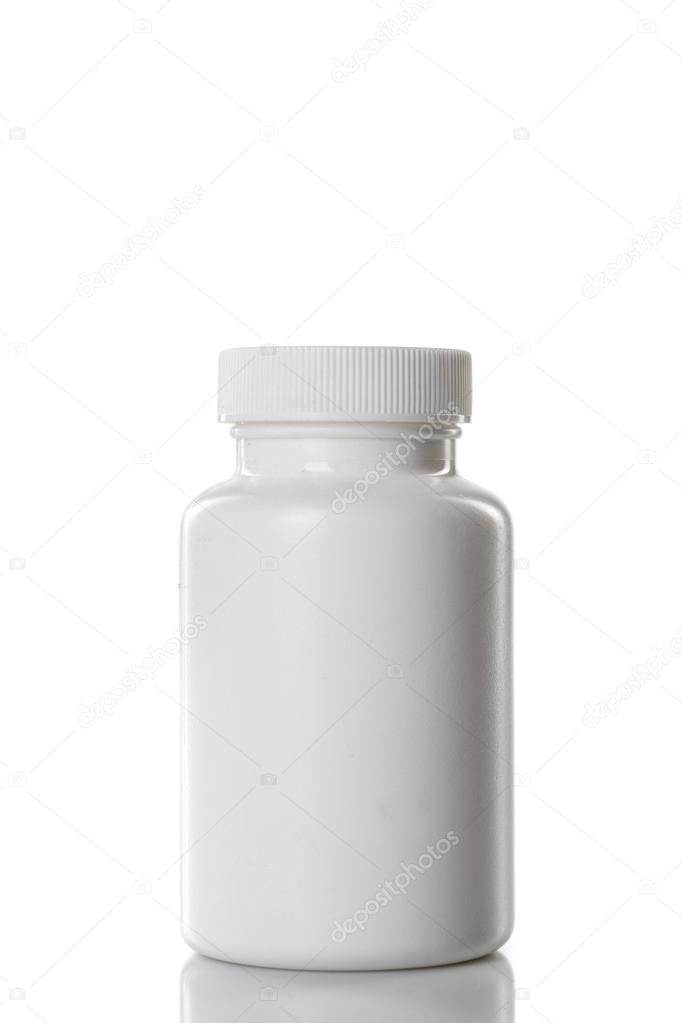 bottle of supplements