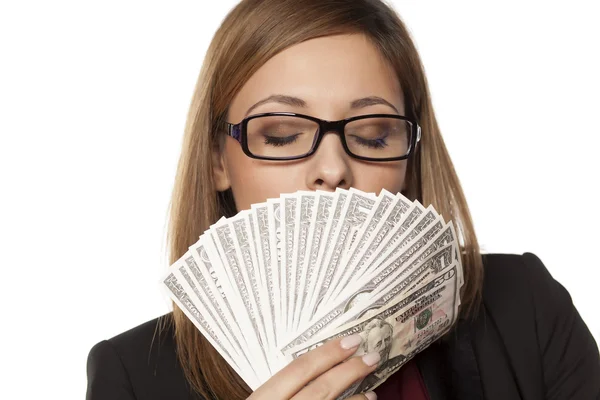 The smell of money — Stock Photo, Image