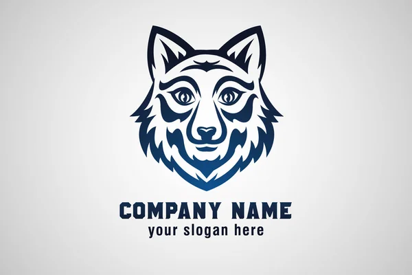 Logotipo Fox para empresa — Vetor de Stock