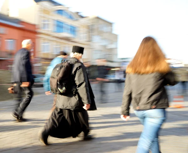 Busy city people — Stock Photo, Image