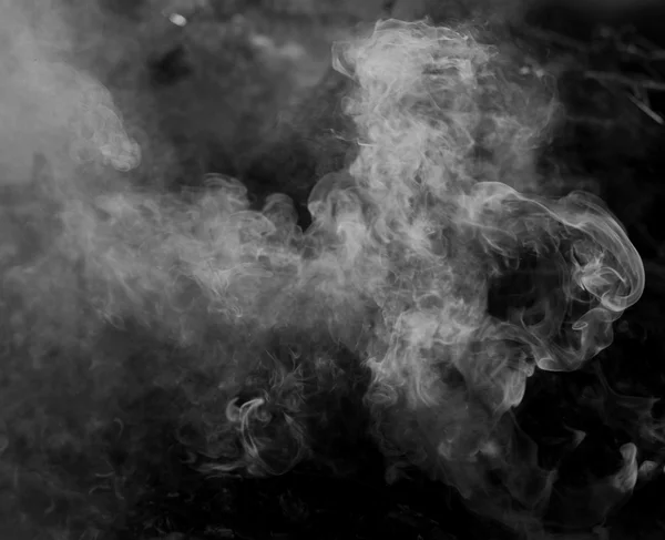 B & w humo abstracto — Foto de Stock