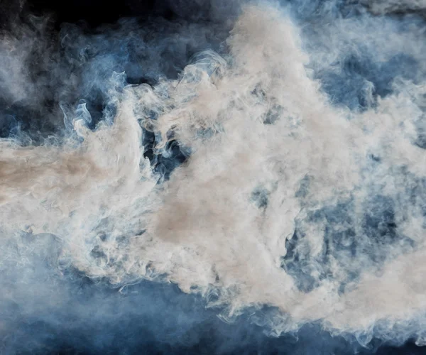 Abstract smoke on a dark — Stock Photo, Image