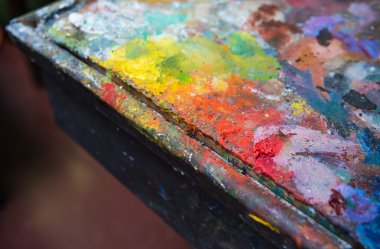  Boya paleti görüntü