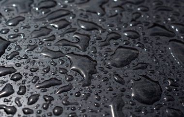 Metal yüzeydeki su damlalarını kapatmak web tasarımı için kullanılabilir. Soyut doku arkaplanı
