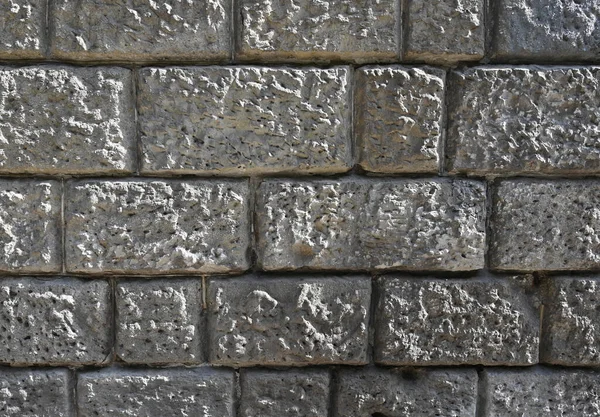 Fragmento Pedra Artificial Antiga Fachada Contexto — Fotografia de Stock