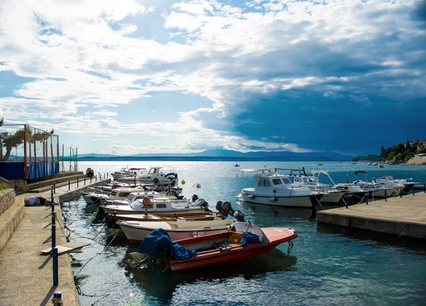 Small Mediterranean port — Stock Photo, Image