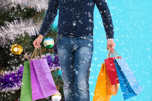 Compras de Navidad — Foto de Stock