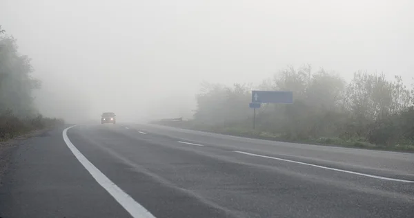 Mglisty dzień — Zdjęcie stockowe