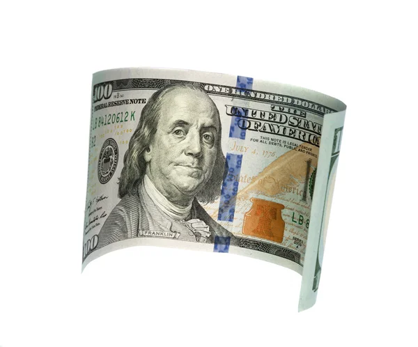 Hundred dollar bill — Stock Photo, Image